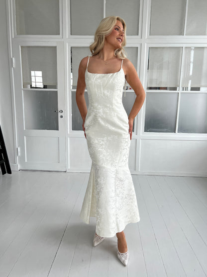 F&P light beige mermaid dress