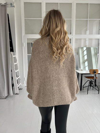 Estee Taupe cardigan (1031)