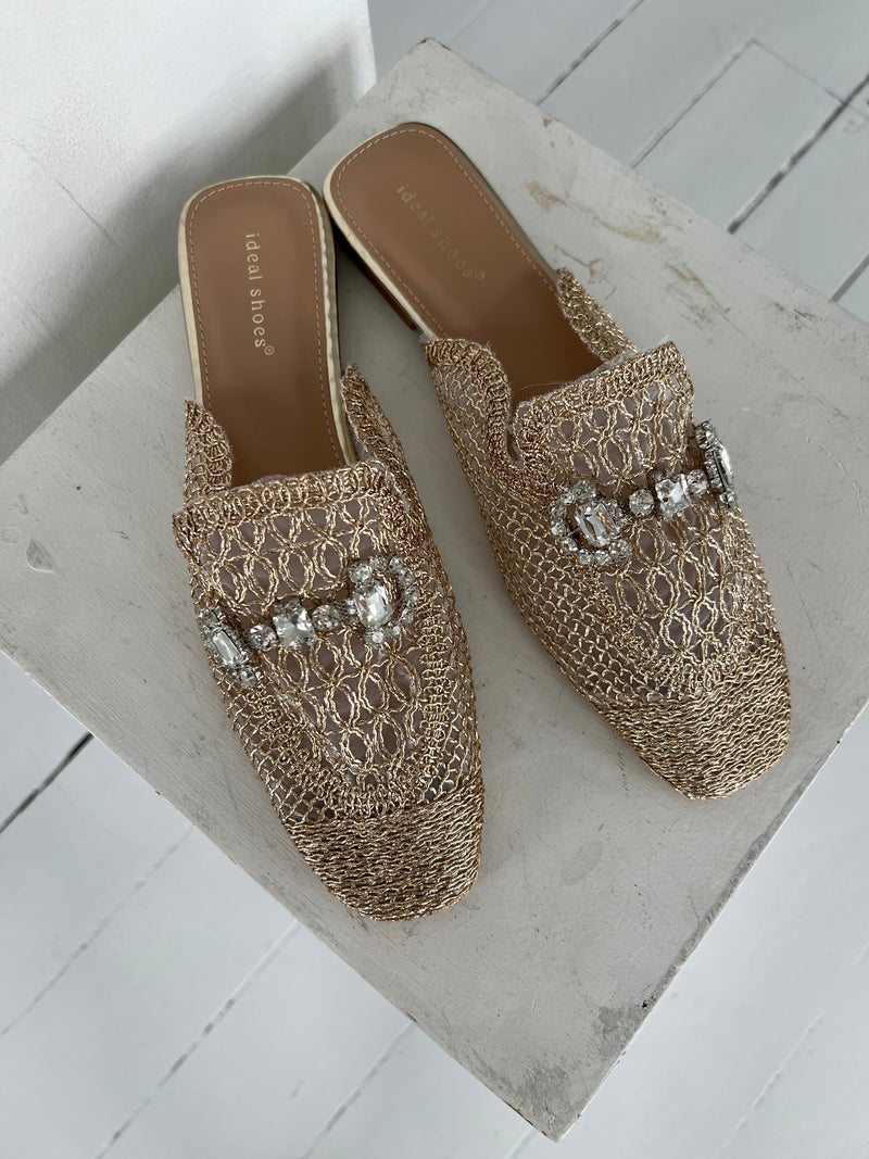 Marquiz golden slippers (2228)