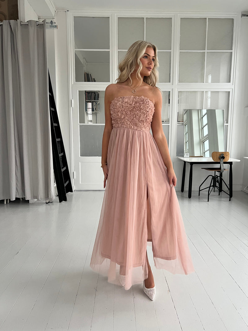 Lily McBee rosa long dress