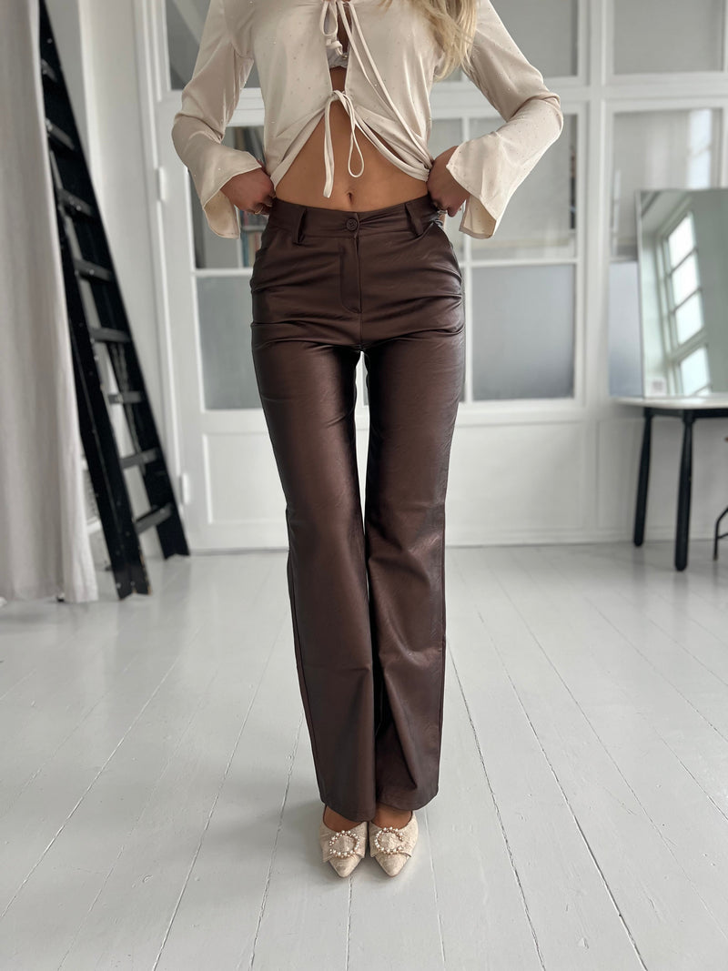 Eight Luxe bronze metallic pants