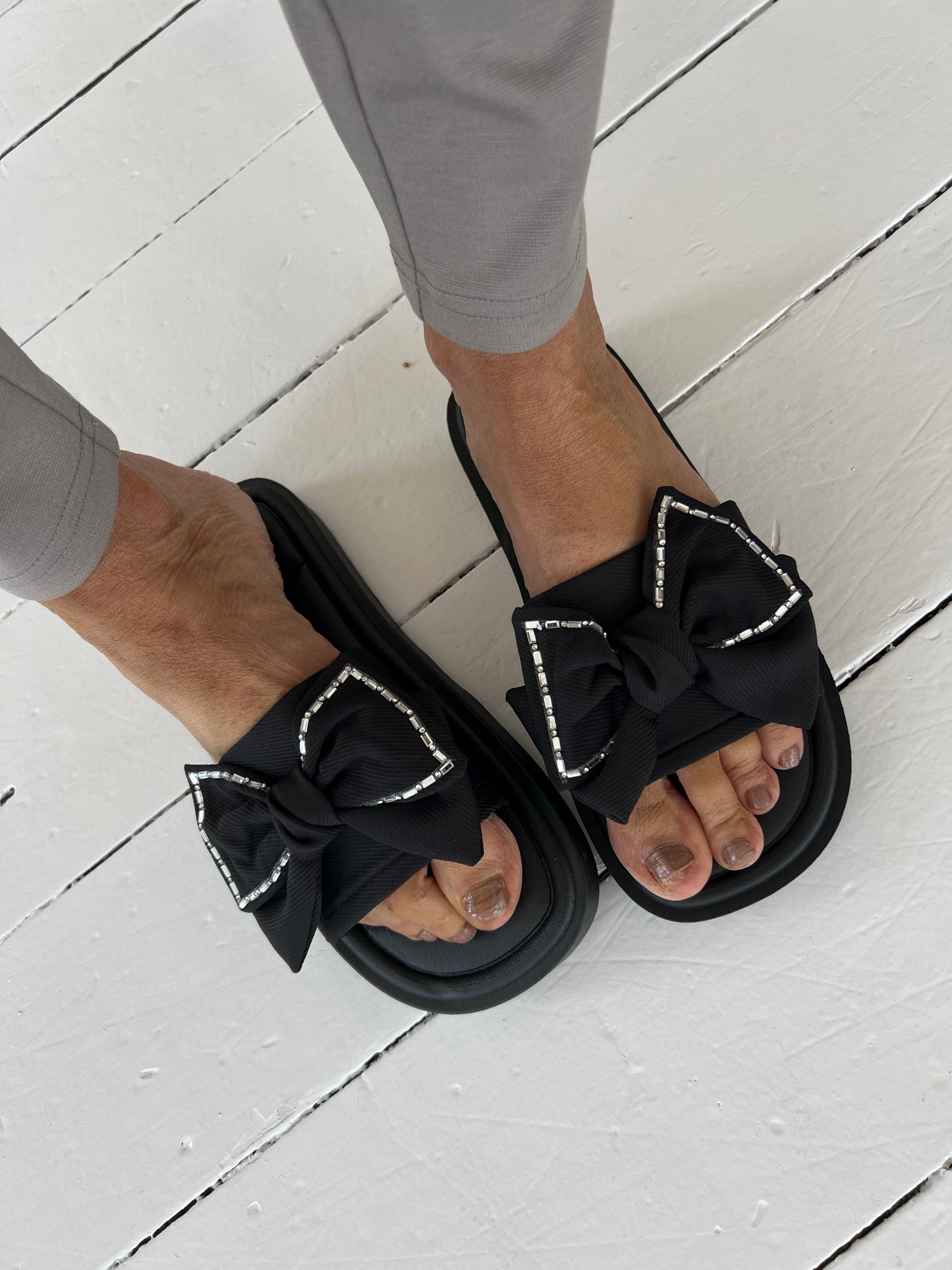 Rosaly black mules-sko-Åberg CPH-Åberg Copenhagen DK