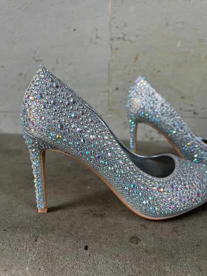 R and B rhinestone heels (537) fra webshoppen Aaberg Copenhagen