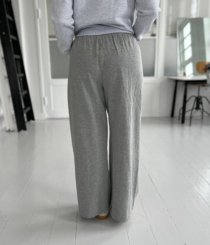 Gaspar Honolulu grey sweatpants (7909)-bukser-Aaberg Copenhagen