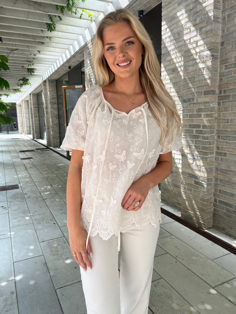 Azaka butterfly blouse