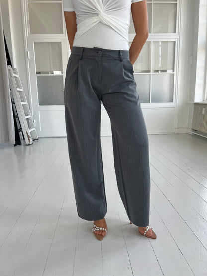 Eight Luxe grey trousers