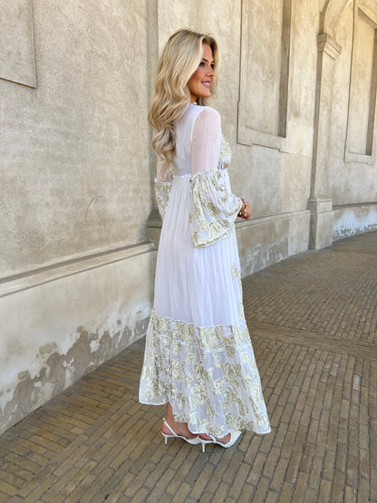 GD golden days white bohemian dress