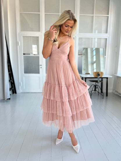 Lily McBee rose tulle dress