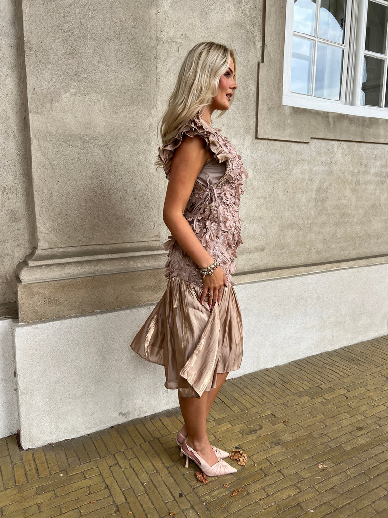 Azalea Taupe dress