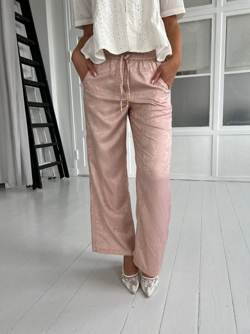 Gaspar Honolulu rose gold pants