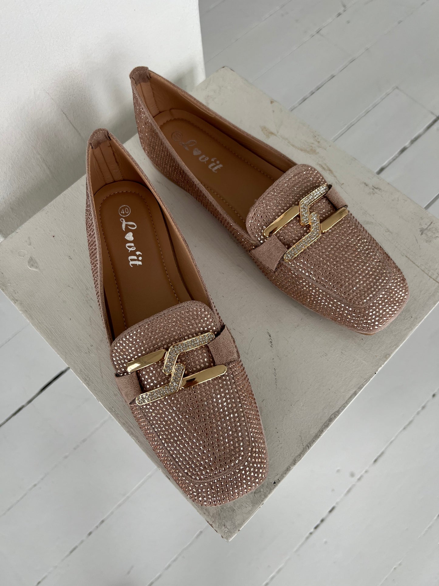 Lov'it champagne loafer (682)