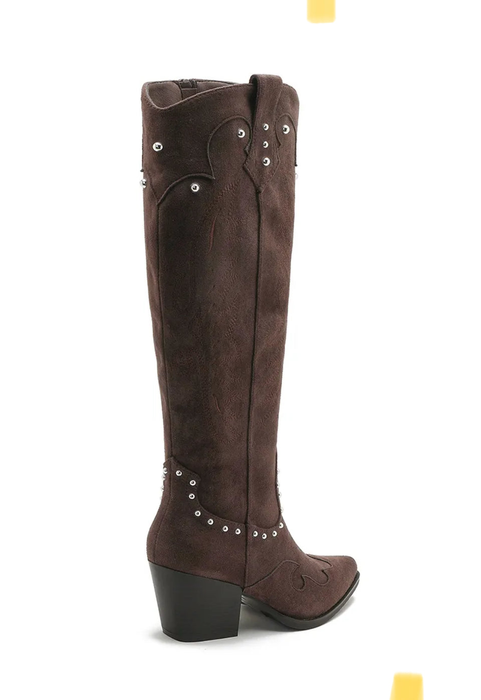Joia dark brown boots fra webshoppen Aaberg Copenhagen