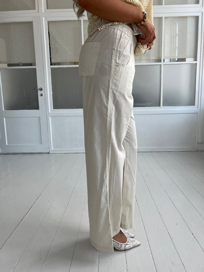 Gaspar Honolulu beige poplin pants