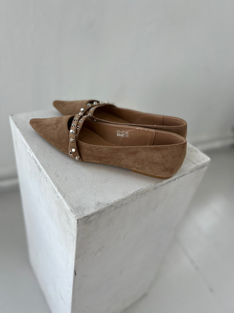 Erynn taupe ballerine (97)