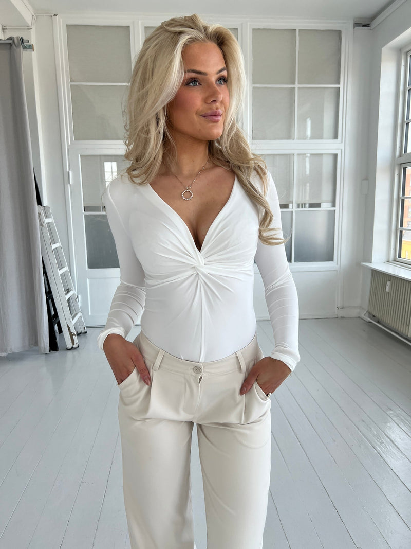 By Swan white blouse
