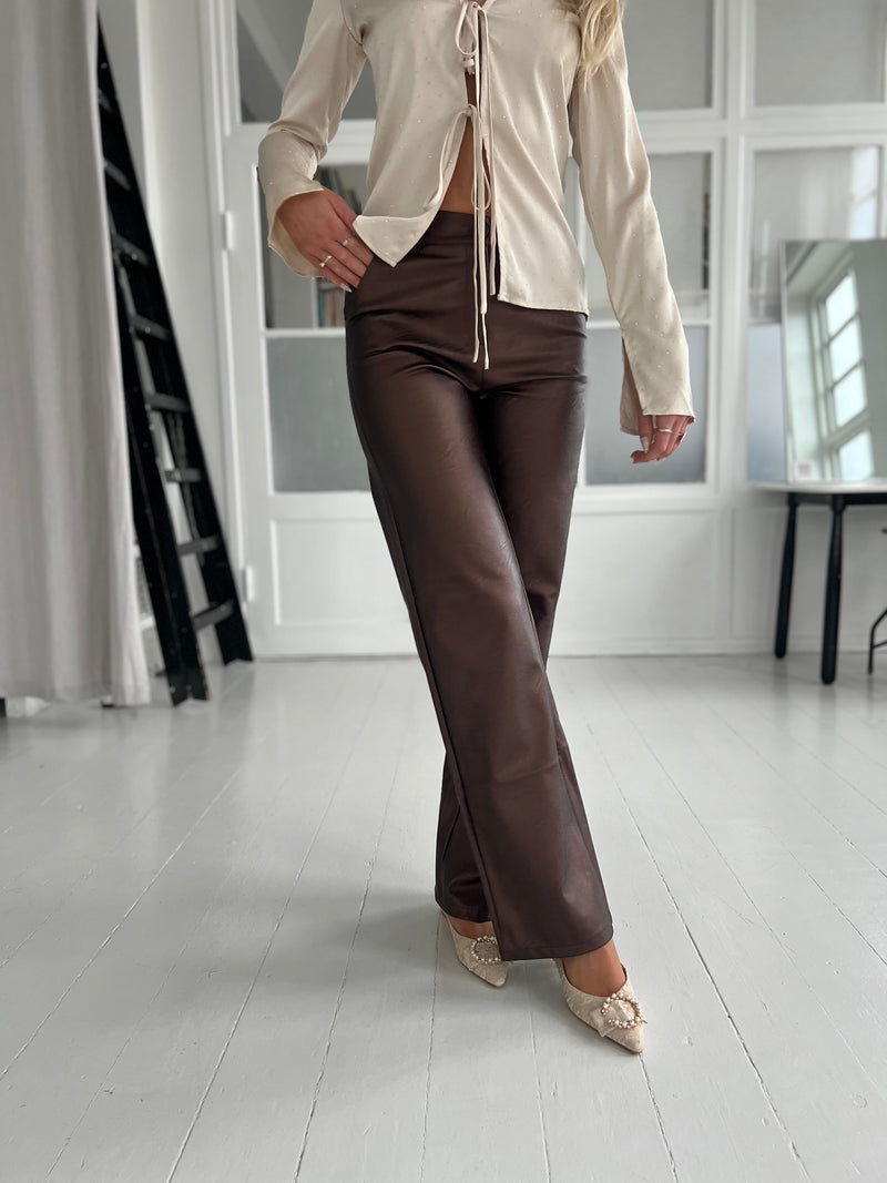 Eight Luxe bronze metallic pants