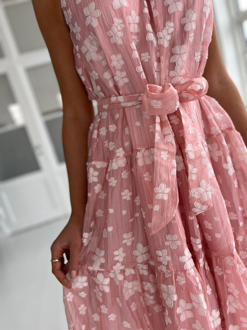 Lily McBee pink flower dress