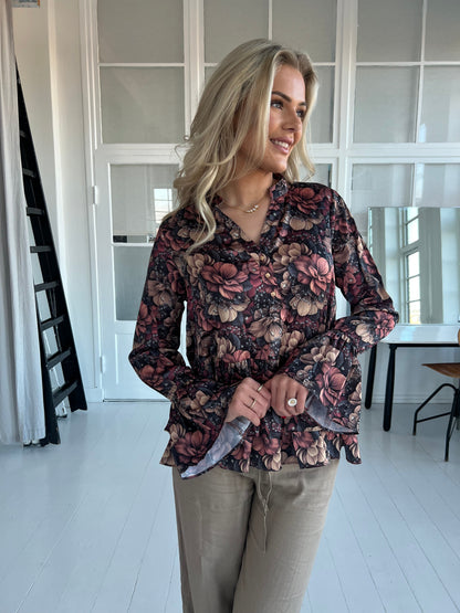 Gaspar Lido flower blouse