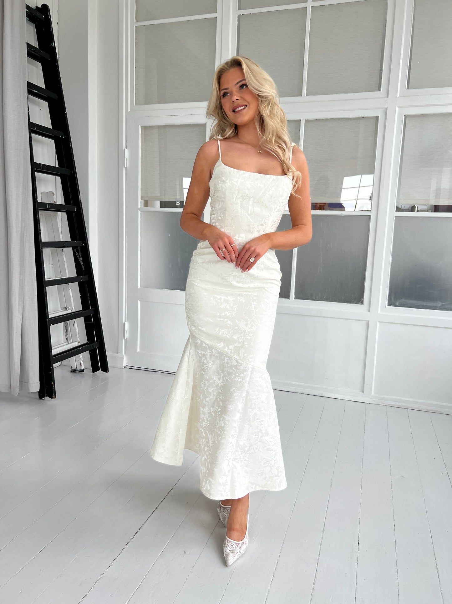 F&P light beige mermaid dress