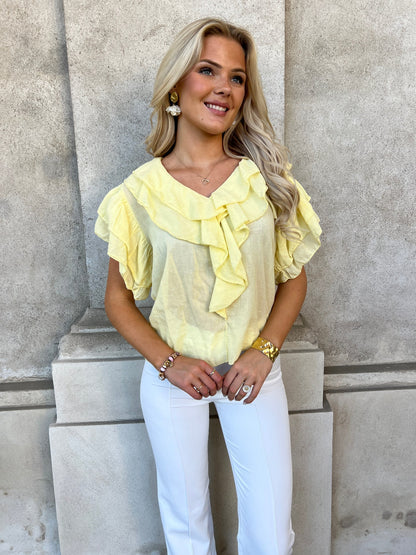 Lumine yellow blouse