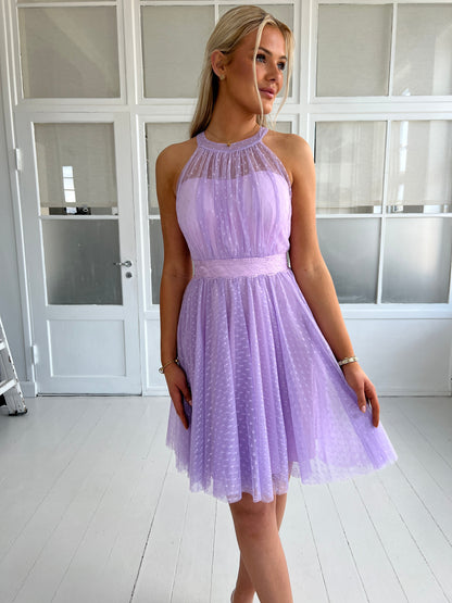 Soky light purple tulle dress