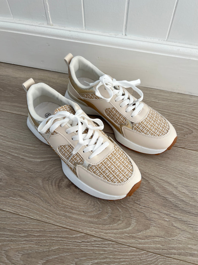 Joia camel sneakers