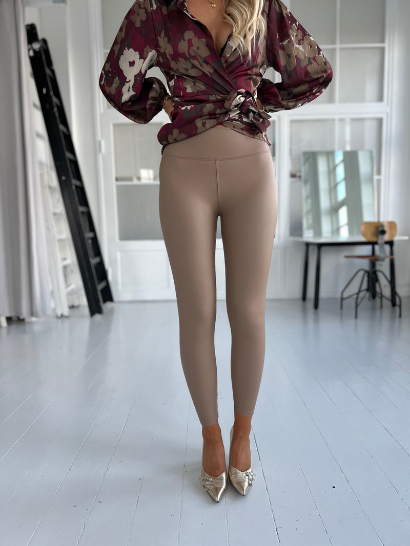 Vanessa taupe leggings