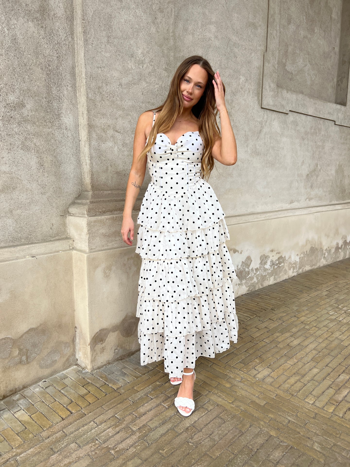 Azaka dot dress