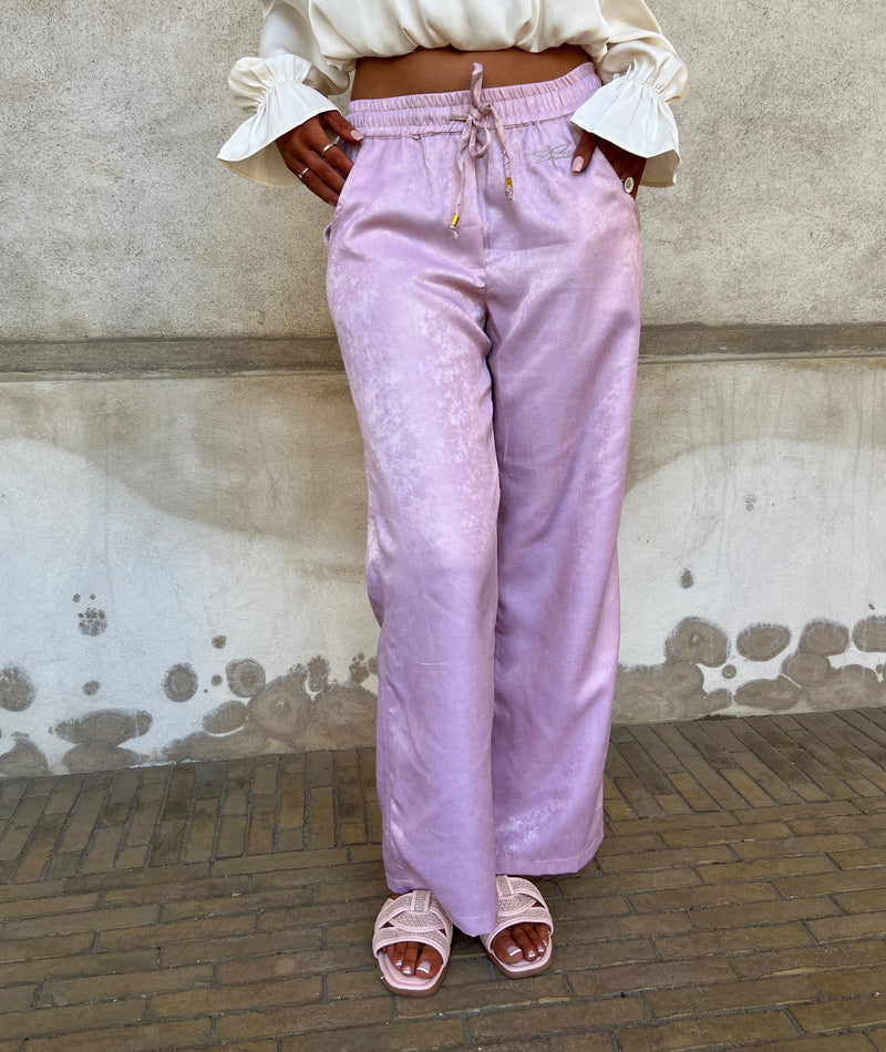 Gaspar Honolulu rose gold pants fra webshoppen Aaberg Copenhagen