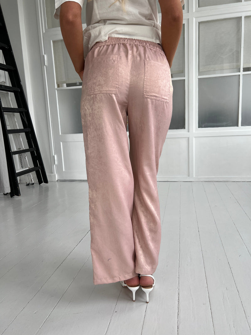 Gaspar Honolulu rose gold pants