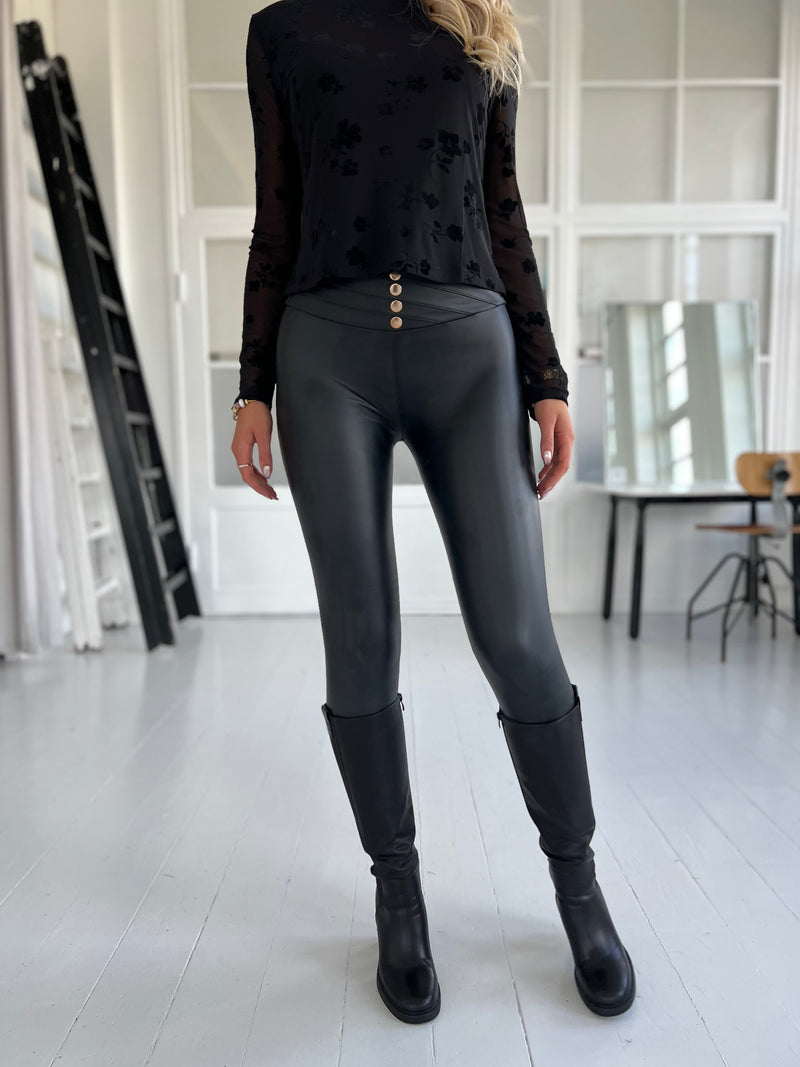 Vanessa black leggings (9050)