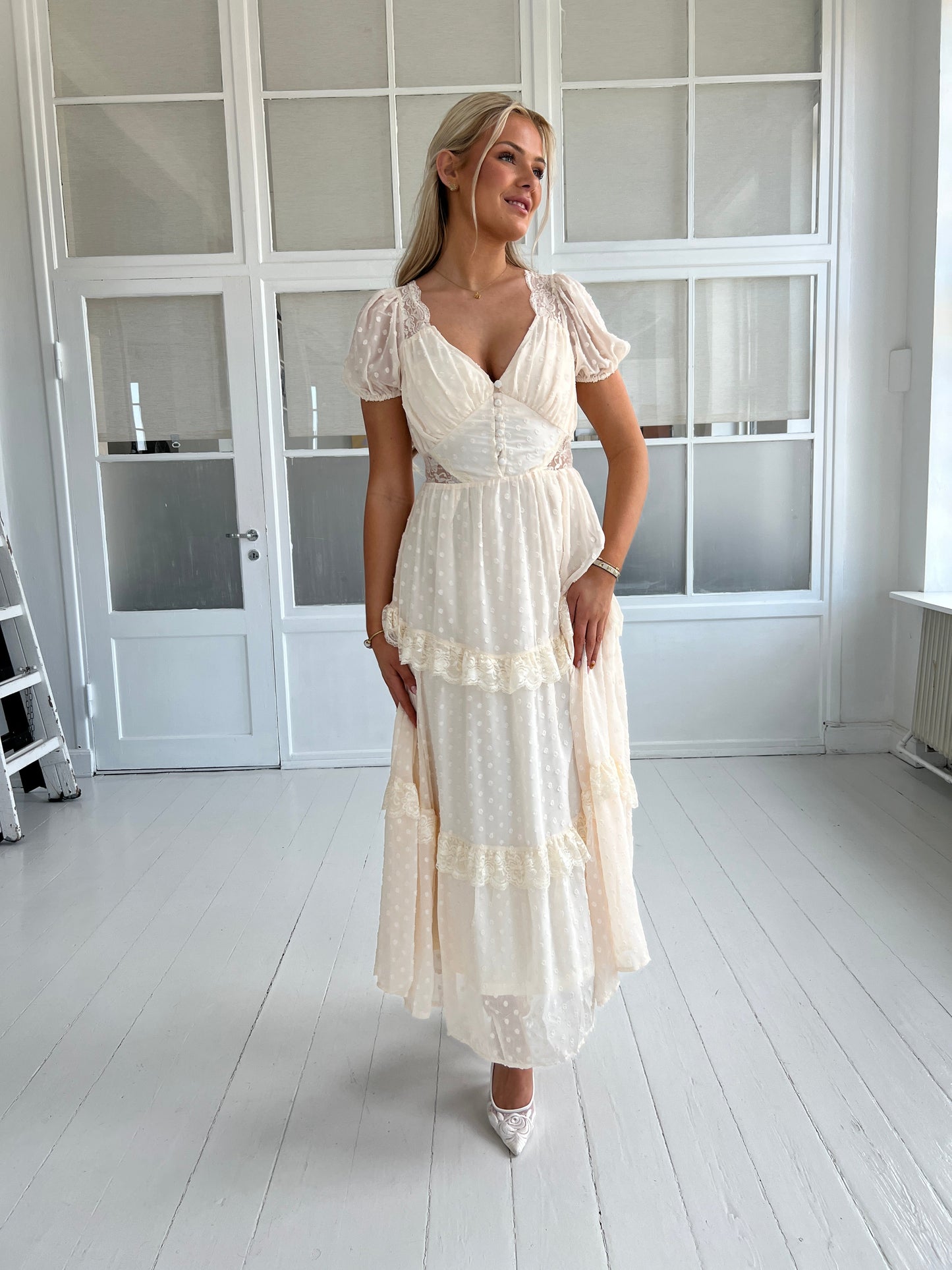 Lily McBee peachy dress