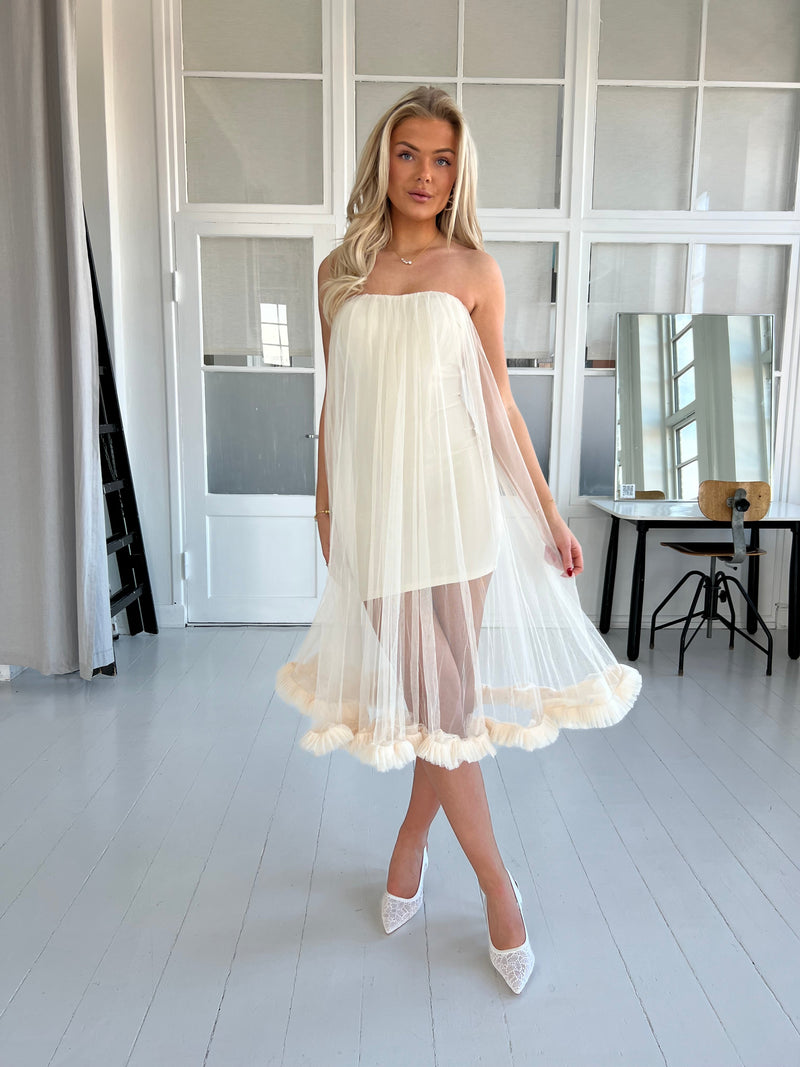 Lily McBee cream doll dress