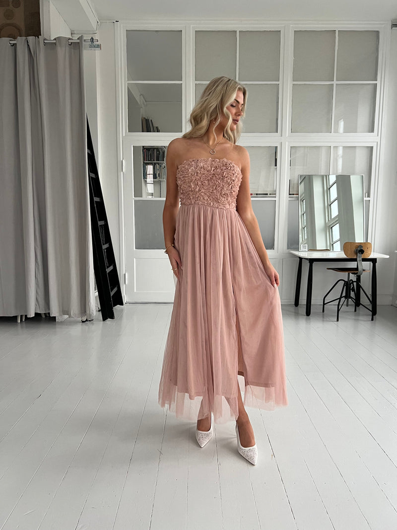 Lily McBee rosa long dress