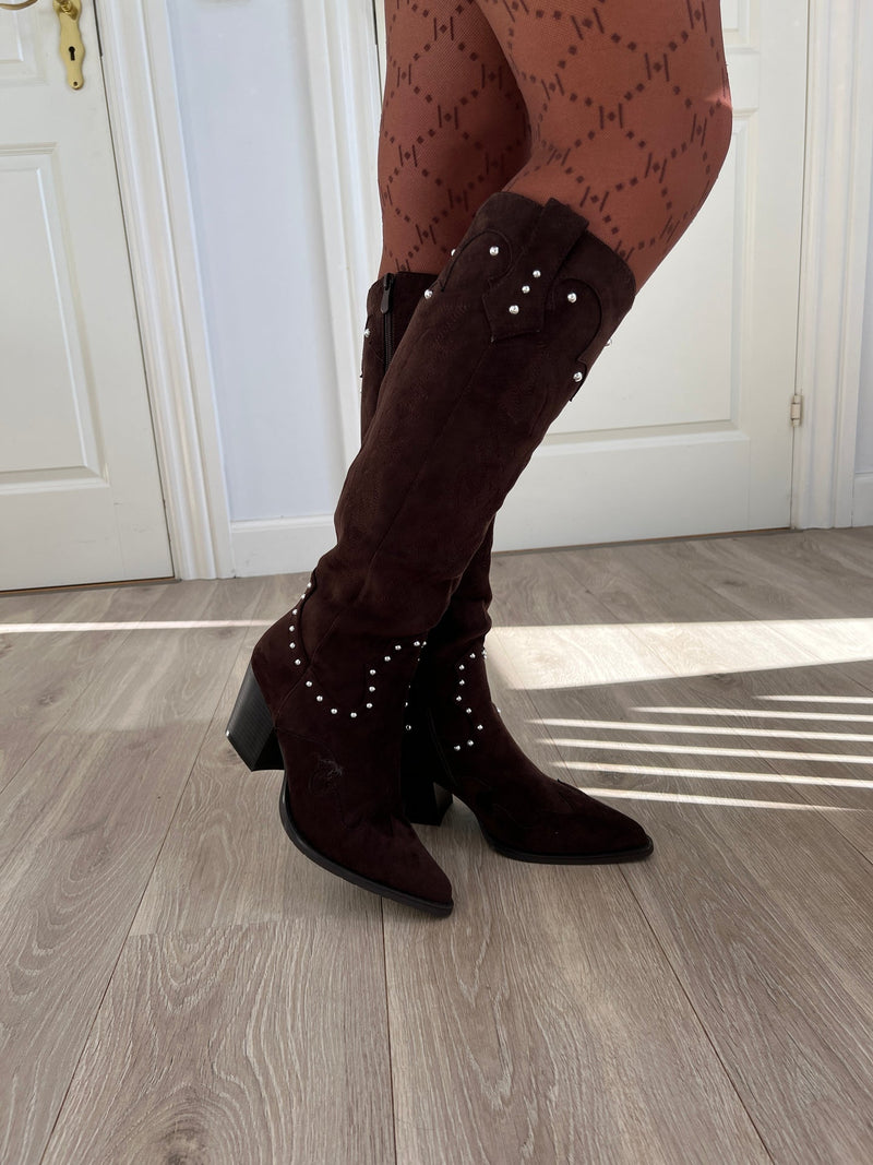 Joia dark brown boots