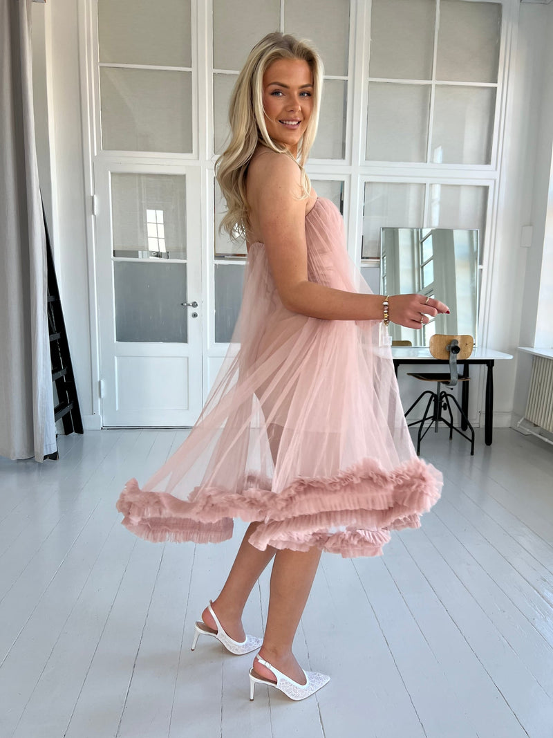 Lily McBee rosa doll dress