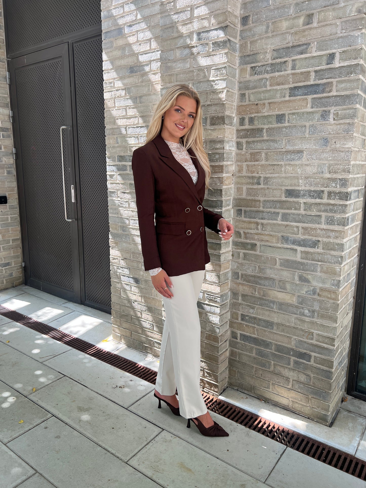 Its May coffee blazer