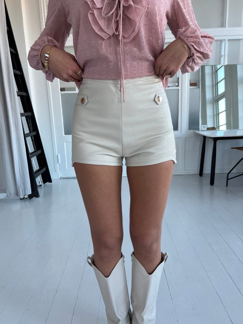 Azaka beige shorts (7219)