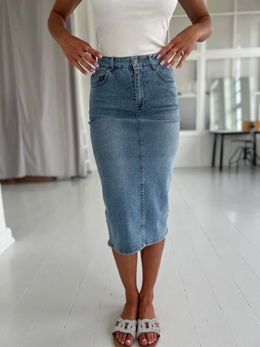 By may denim skirt-nederdel-Åberg CPH-Åberg Copenhagen DK