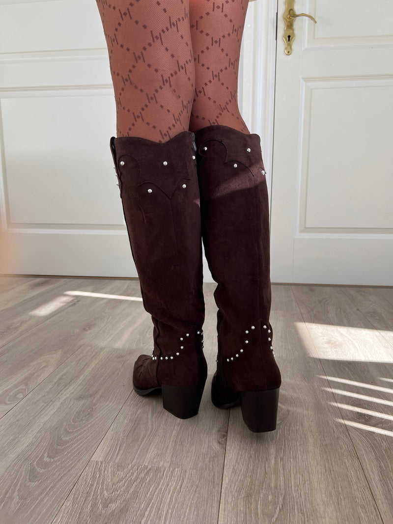 Joia dark brown boots