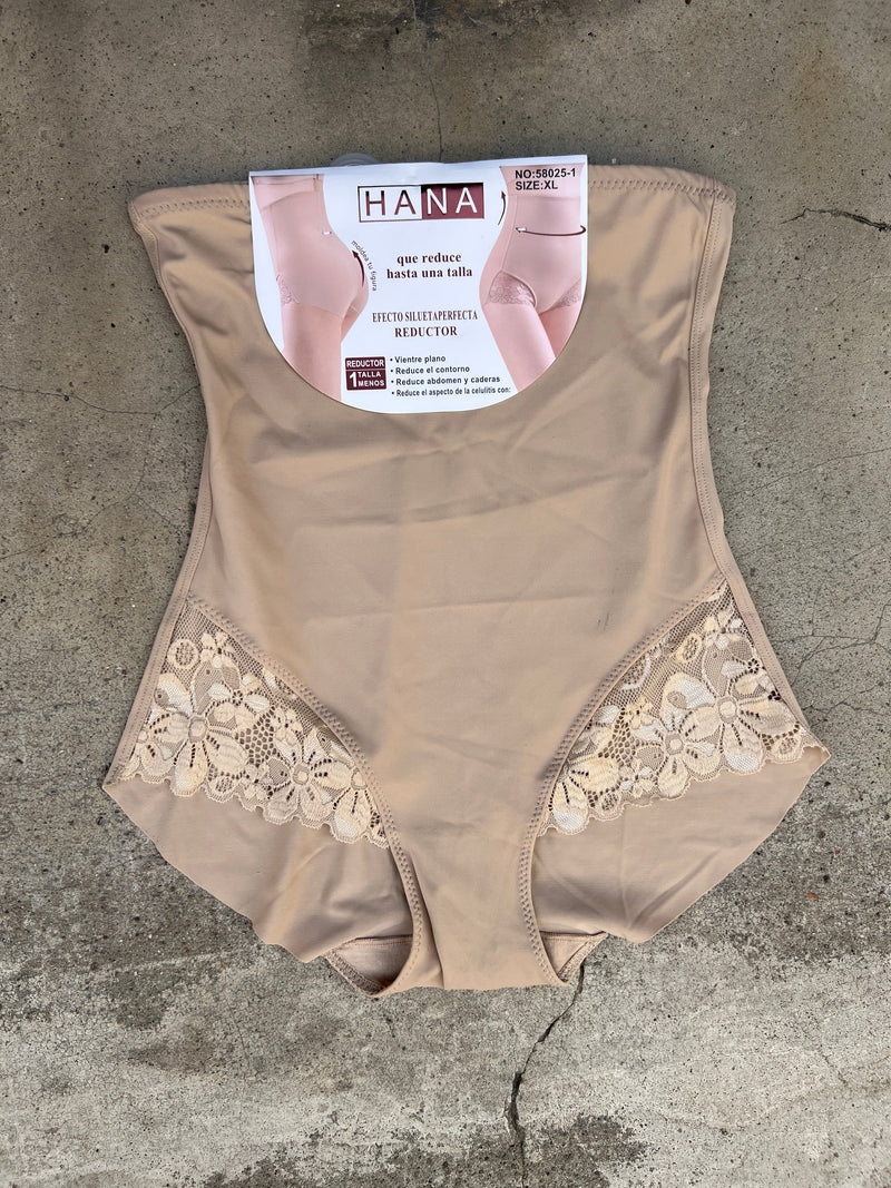 Shape lace pants vanila