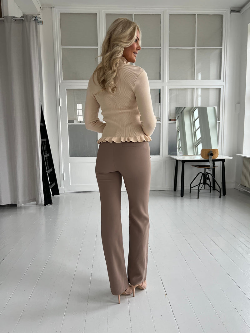 Eight Paris taupe pants (9406)