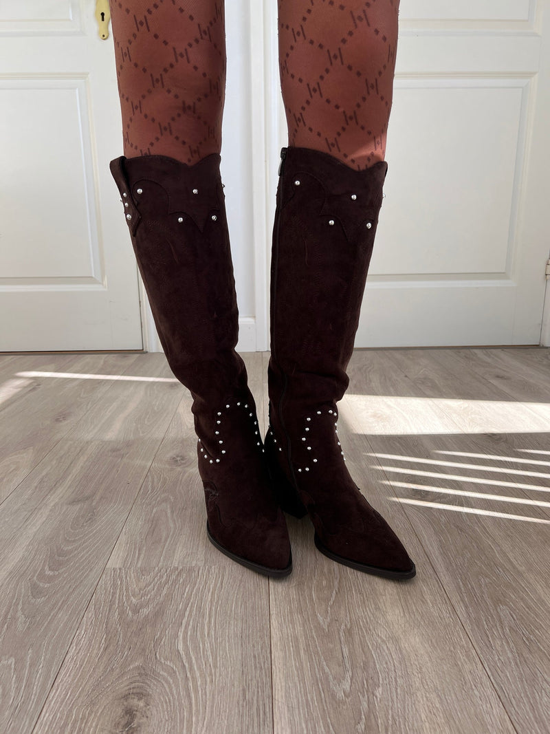 Joia dark brown boots