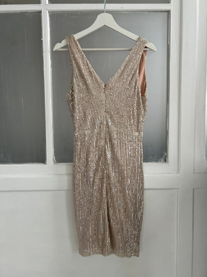 Soky silver sequins dress (6152)