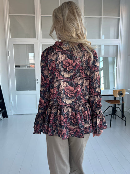 Gaspar Lido flower blouse