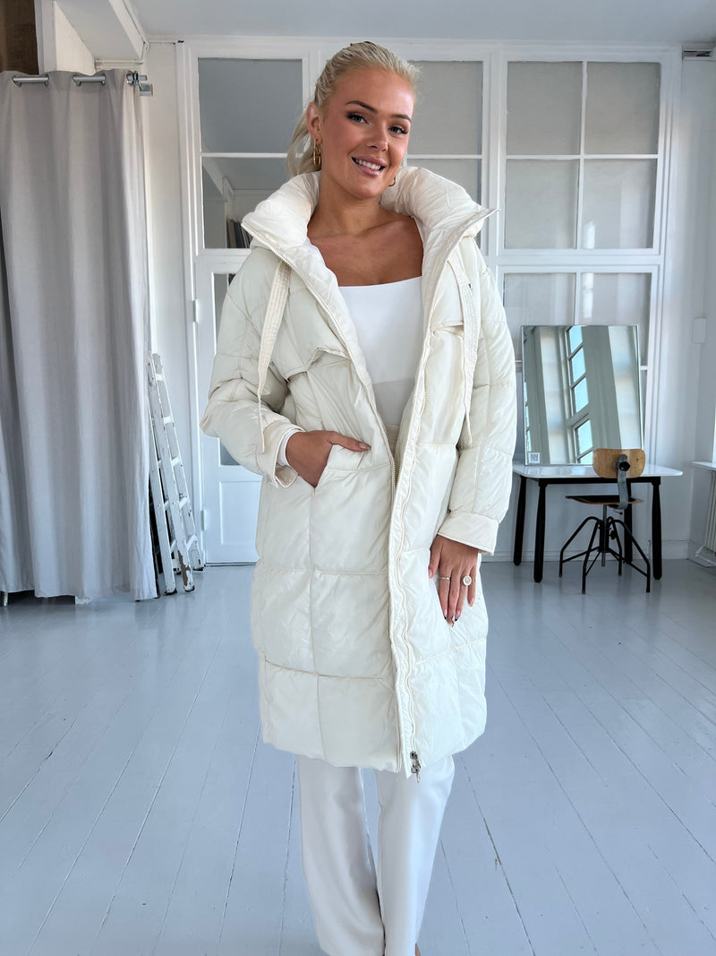 Azaka off white jacket (0084)-jakke-Aaberg Copenhagen