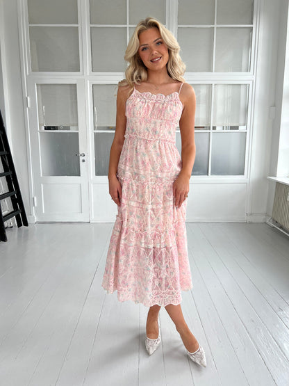 Its may pink flower dress