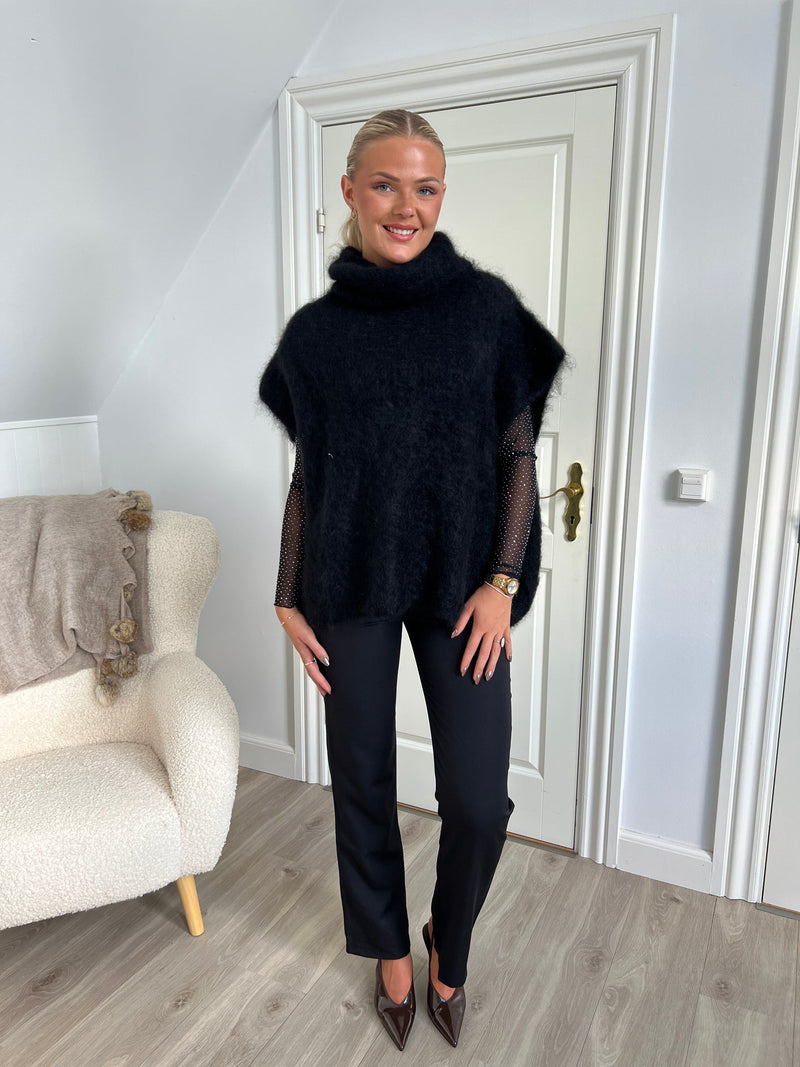 BCBJOERK rollneck vest - Black