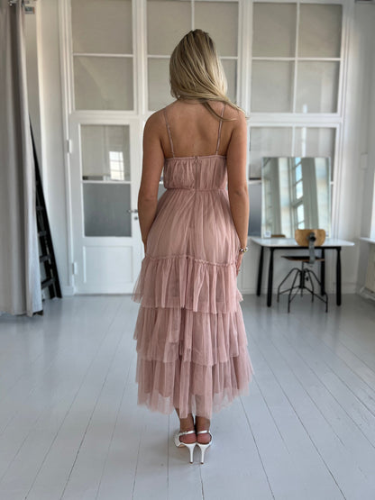 Lily McBee rose tulle dress