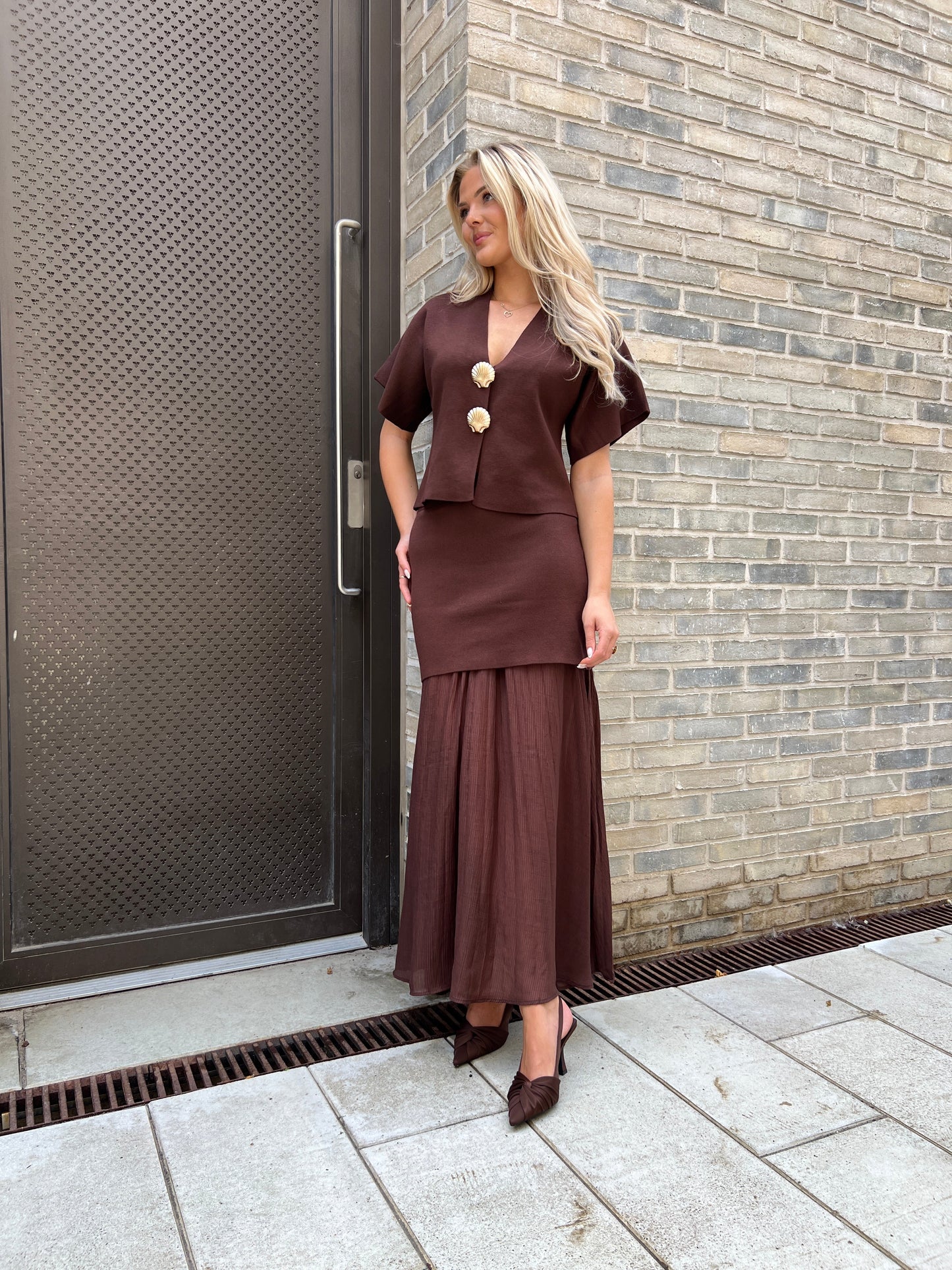 By Elsa dark brown set